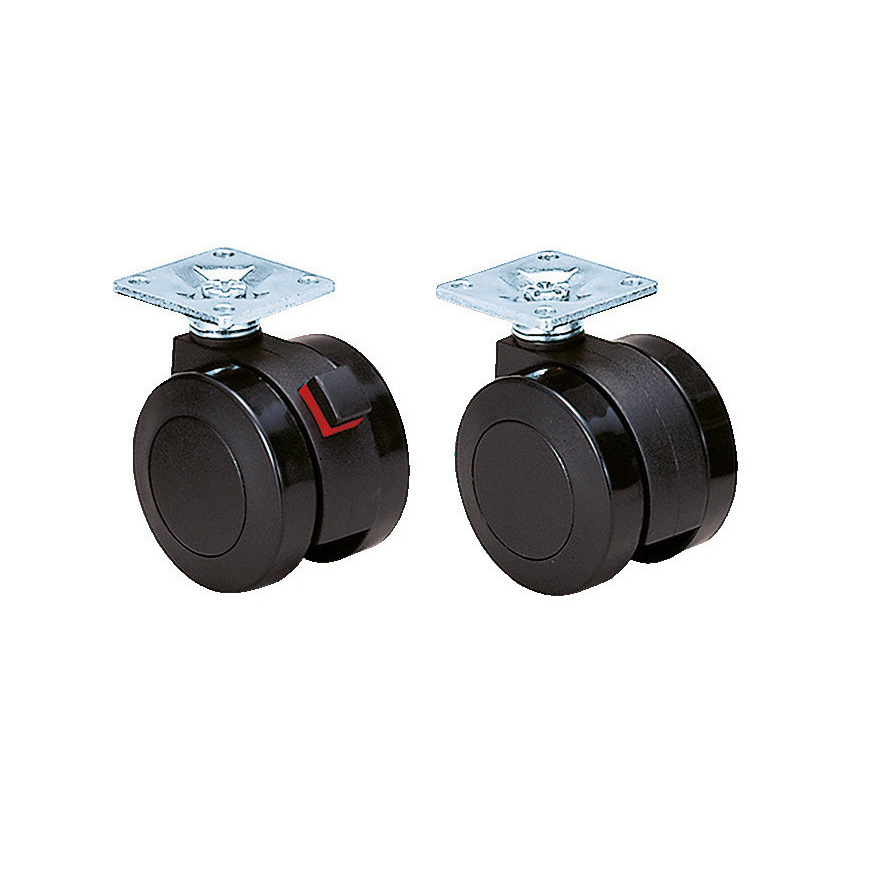 热卖-现货世嘉智尼蓝普LAMP脚轮 FP45PSR/FP45PR 载板式 车轮锁定