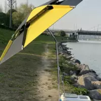 Юфань рыболовный зонт 2,2 метра Wanxiang дождевой зонт для рыбалки на открытом воздухе 2,4 метра двойной солнцезащитный зонт зонт для рыбалки красный