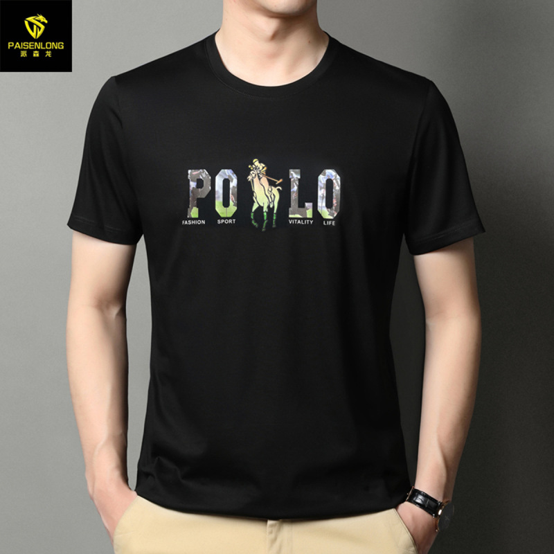 Summer Mercerized Cotton Round-Neck Short-Sleeve T-Shirt for Men, Clearance Sale for Young and Middle-Aged Men, No Returns or Exchanges for Non-Quality Issues Summer Mercerized Cotton Round-Neck Short-Sleeve T-Shirt for Men, Clearance Sale for Young and Middle-Aged Men, No Returns or Exchanges for Non-Quality Issues