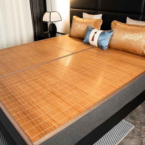 Bamboo mat summer cool mat air conditioner mat 1.5m bed foldable mat 1.8m bed home use single and double person