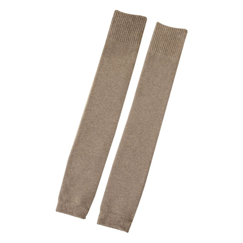 Длинный рукав для колена носки женский бархат и утолщенные махры согреться осенью и зимой