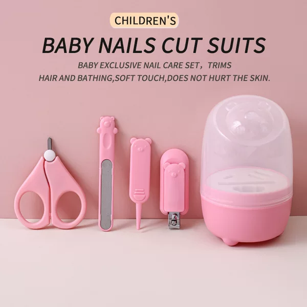 Baby Nail Clipper Set, Baby Nail Clipper, Nail File, Kidsren's Stainless Steel Nail Clipper, Nail Clipper, Booger Clip