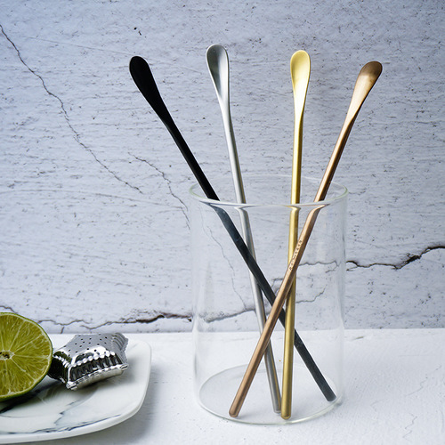 Aerospace Lightweight Knife and Fork Set, Japanese Style 304 Stainless Steel Cutlery, Leaf Gold Plated Knife and Fork Set, Matte Finish Cutlery Case
