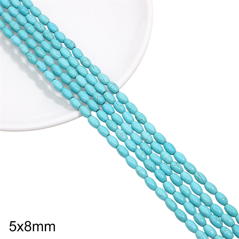 Round beads, 48 pieces