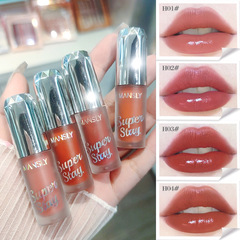 MANSLY水光鏡面唇釉不易脫妝不沾杯高顏值保濕滋潤顯白顯色口紅