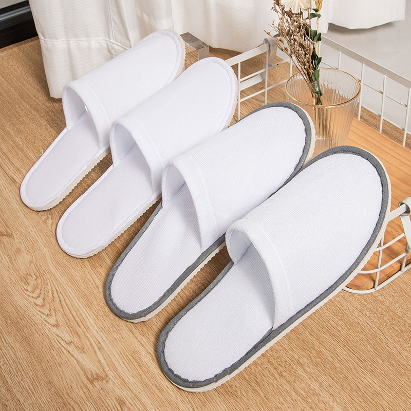 일회용 슬리퍼 - 4MM 기모천 - 베스트셀러 1켤레