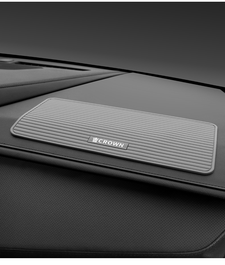 Suitable for 22 Toyota Crown Land Placement Car Anti-slip Pad Car Ornaments Central Control Instrument Panel Car Storage Pad