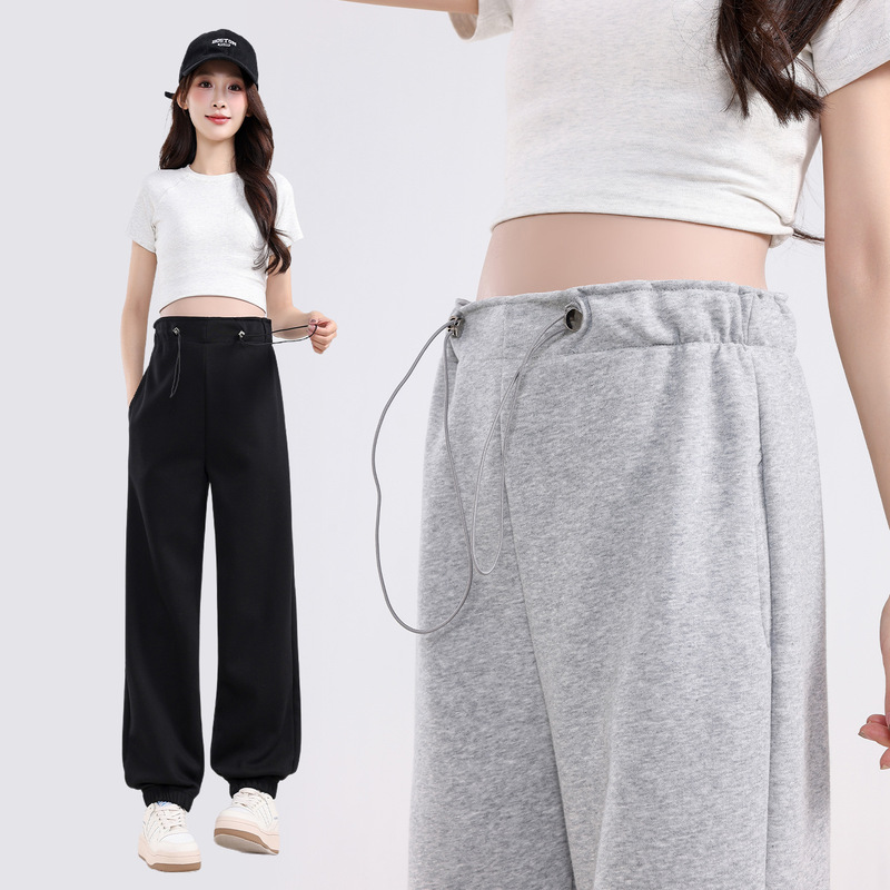 Maternity Sports Pants for Spring and Autumn 2026 New Style, Non-Tightening on the Belly, Casual Jogger Sweatpants for Late Pregnancy, Spring Wear Maternity Sports Pants for Spring and Autumn 2026 New Style, Non-Tightening on the Belly, Casual Jogger Sweatpants for Late Pregnancy, Spring Wear