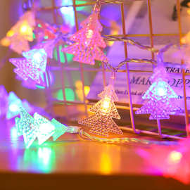 LED灯串大量批发圣诞节楼顶阳台露台布置花园围栏别墅院子装饰灯