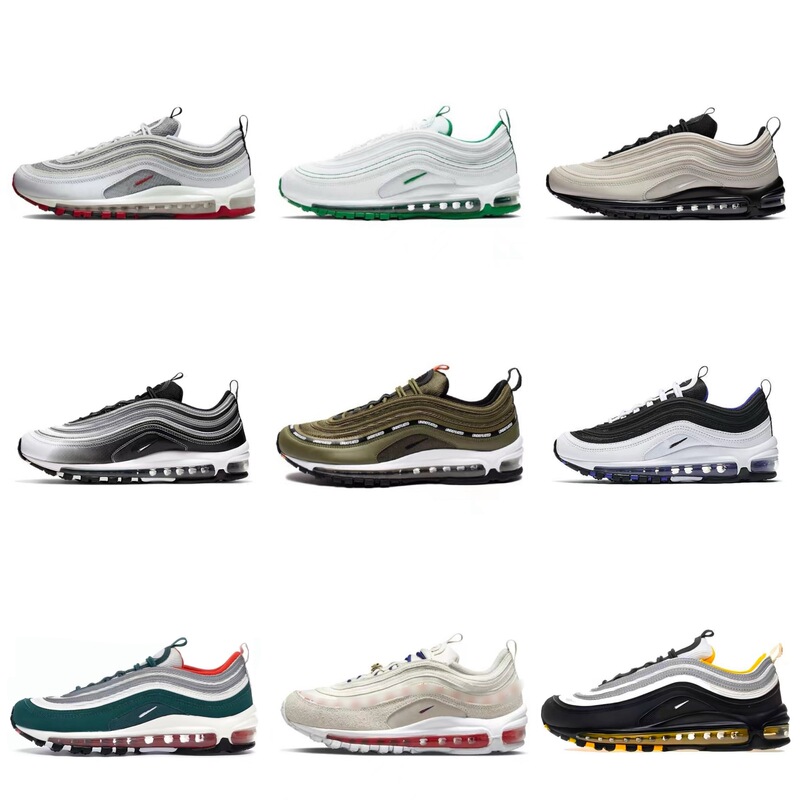 Putian Shoes Foreign Trade Wholesale Air Max97 Full Palm Air Cushion Retro Bullet Men's and Women's Same Style Sports Running Shoes Putian Shoes Foreign Trade Wholesale Air Max97 Full Palm Air Cushion Retro Bullet Men's and Women's Same Style Sports Running Shoes