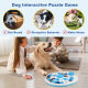Amazon Dog Toy Pet Slow Food Bowl Dog Basin Training Vocal Leakage Food Plate Cat Toy Dog Educational Toy
