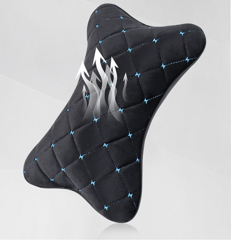 Car Headrest, Neck Pillow, Plush Car Seat Pillow, Car Neck Pillow, Car Cushion, Four-Season Car Accessories, Cross-Border