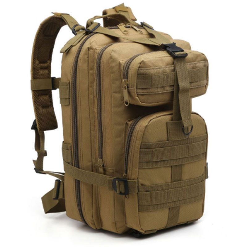 Mochila táctica al aire libre viaje de montaña mochila camuflaje campamento montar hombres y mujeres campamento de verano ataque 3P bolsa