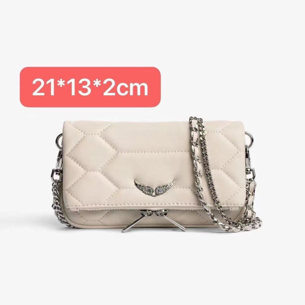Mini off-white embroidered