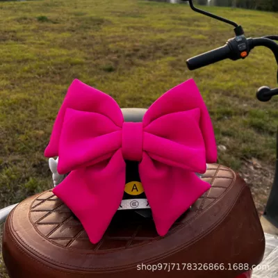 Motosiklet dəbilqələri – and Fun - rose-red-27cm-bow