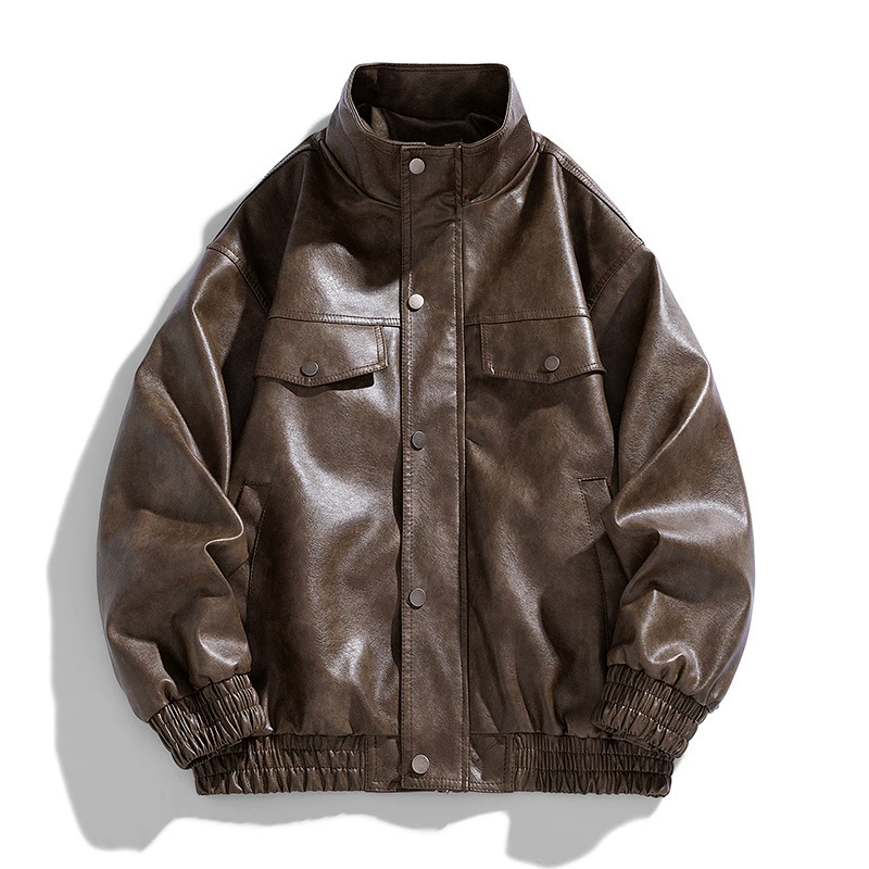 Men's jacket, polyurethane racing car, new collection