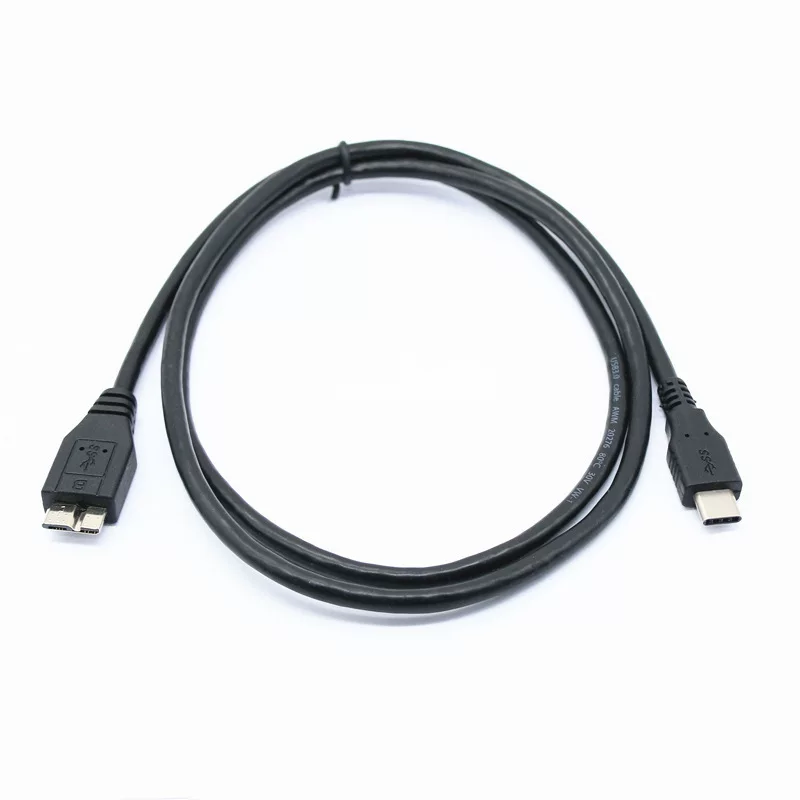 Кабель данных Type-C к Micro B для мобильного жесткого диска USB3.1 Type-C на 3.0, медная сердцевина