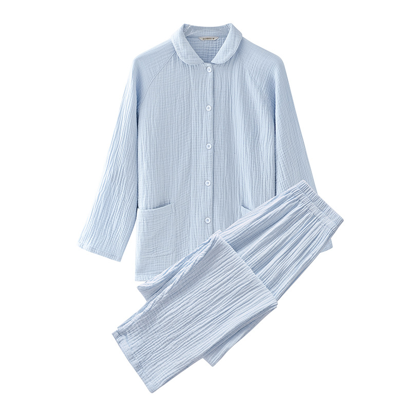 3 층 원사-여성-블루