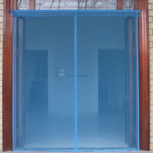 7批发金刚网防暴晒免打孔防蚊沙门帘磁性软纱窗加密纱门子大门