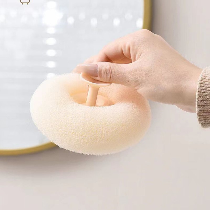 吸盤バスボール、新しいバスアーティファクト、家庭用バスバブルバスフラワーボール、バスバブルドーナツリング、ひまわり|undefined