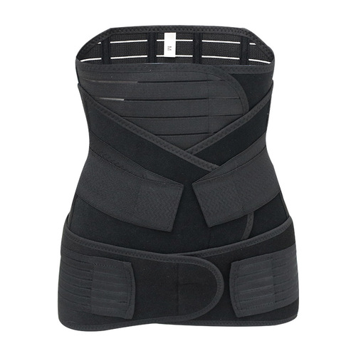 Postpartum reinforced three-in-one restraint belt for postpartum women with natural delivery, caesarean section, waist seal, body shaping and crotch tightening