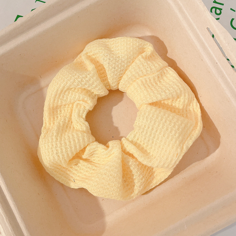 Ballet estilo encaje intestino grueso lazo para el cabello de alto valor con cola de caballo cuerda para el cabello flor para la cabeza niña de verano bola cabeza cuerda para el cabello accesorios para el cabello