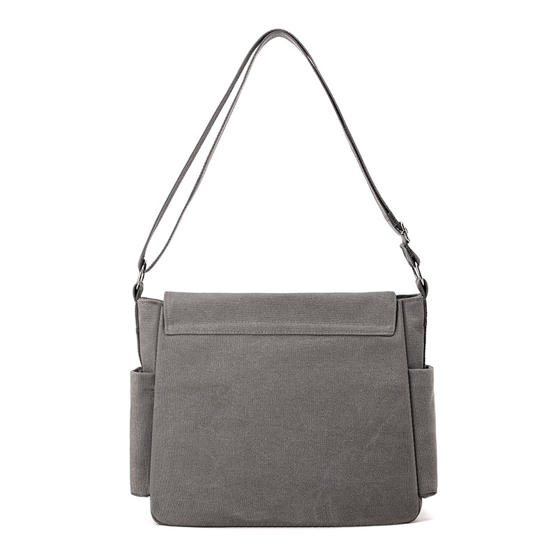 Shoulder bag for leisure, cloth capacious backpack, one-shoulder bag