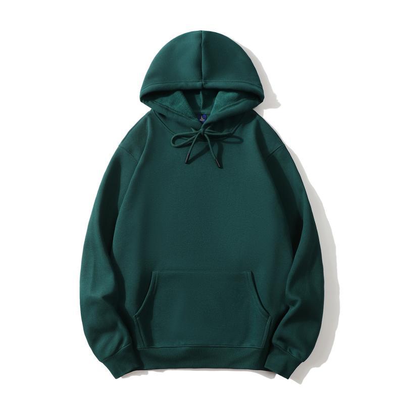 Sudadera de algodón puro para niños, con capucha y forro polar de 500g, uniforme de grupo, camiseta publicitaria cultural, ropa de trabajo personalizada con impresión de logotipo