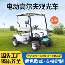 跨境电动观光车景区旅游楼盘酒店机场摆渡车电动高尔夫球车厂家