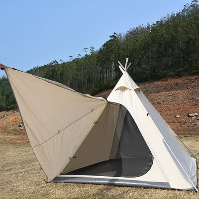 of Indian cotton tent 2: Çadırlar
