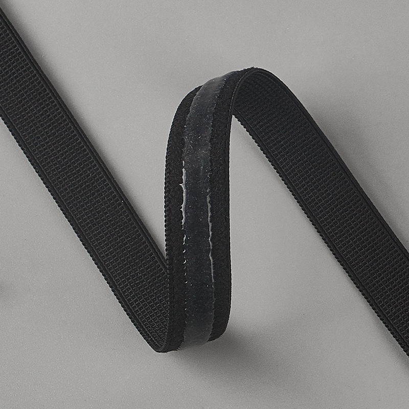 검정색 - 1cm 나일론 바닥 테이프 + 6mm 실리콘