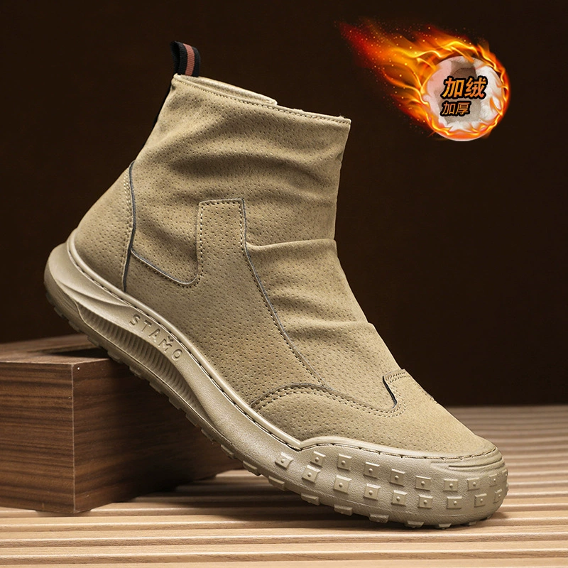 Martens, зимняя теплая обувь, износостойкая обувь для отдыха на платформе