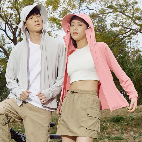 Sun protection clothing for women with large brim, removable upf50+ anti-UV breathable summer travel mountain series functional sun protection clothing for men