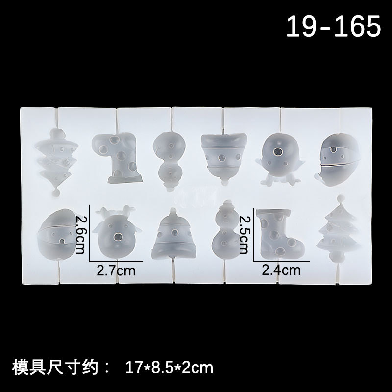 Palo Lollipop molde de silicona hogar de dibujos animados pequeño tamaño casero creativo molde de chocolate una variedad de modelos caseros