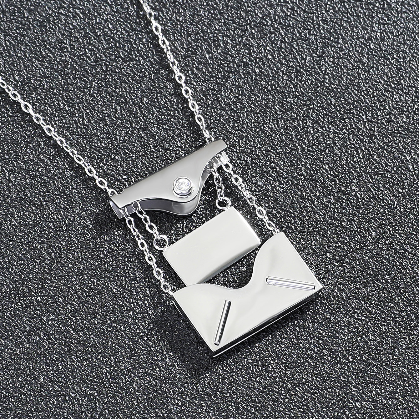 Titanium Steel Necklace Image 3