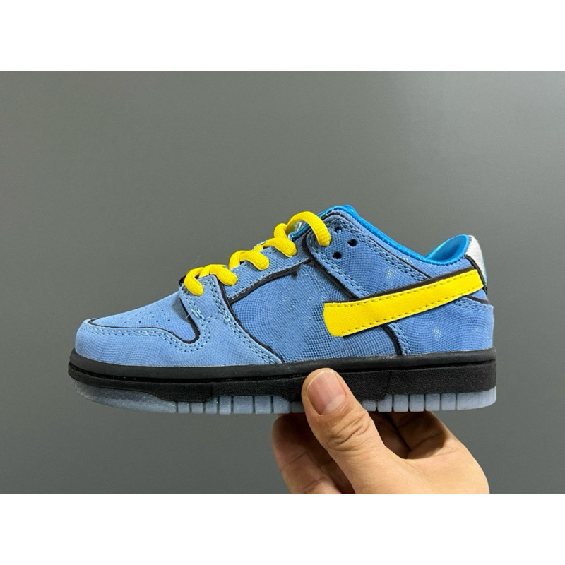 N9018 SMIB New Powerpuff Girls Children's Low-Top Sneakers