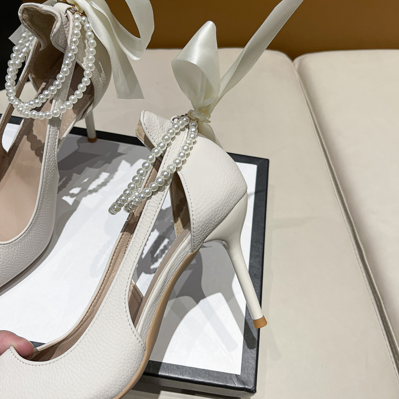 Elegante Spitze Stilettos Für Damen Für Sommer Und Herbst_voghion.com
