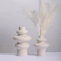 家居水培磨砂螺纹花器