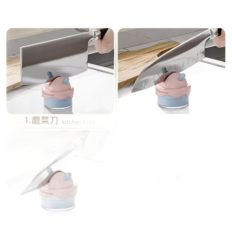 2025新款冰淇淋吸盘磨刀器厨房菜刀剪刀专用快速磨刀石工具锋利|undefined