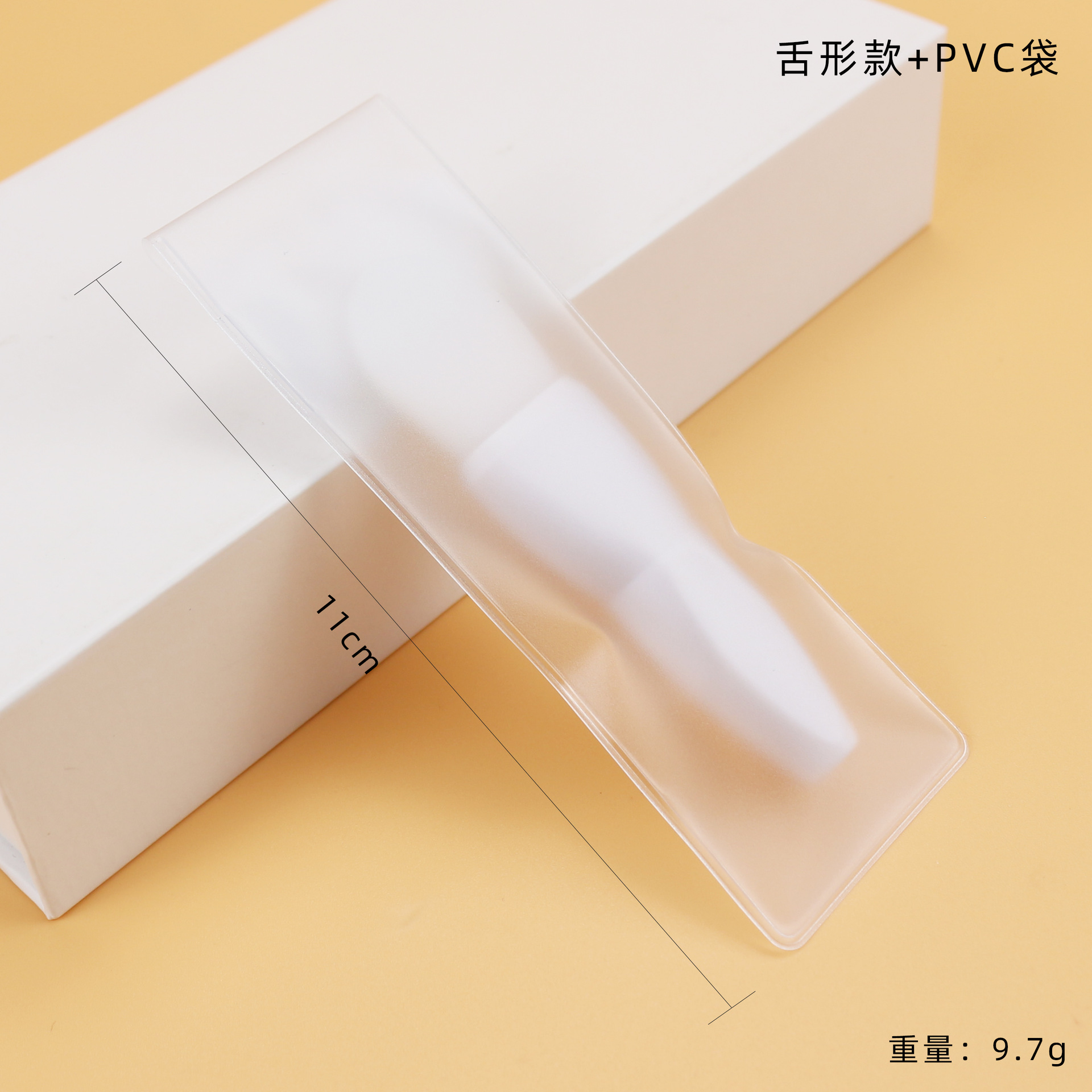 Nuevo cepillo de máscara facial de pico gordo de cabeza suave placa de silicona facial DIY aplicación de película de barro mini cepillo de máscara de silicona