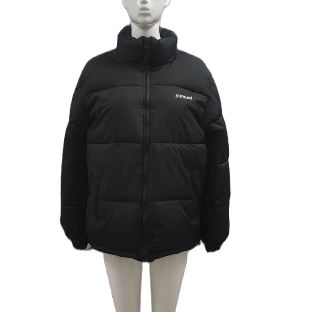 Women's Coat High Collar Winter Cotton Jacket For Women_voghion.com