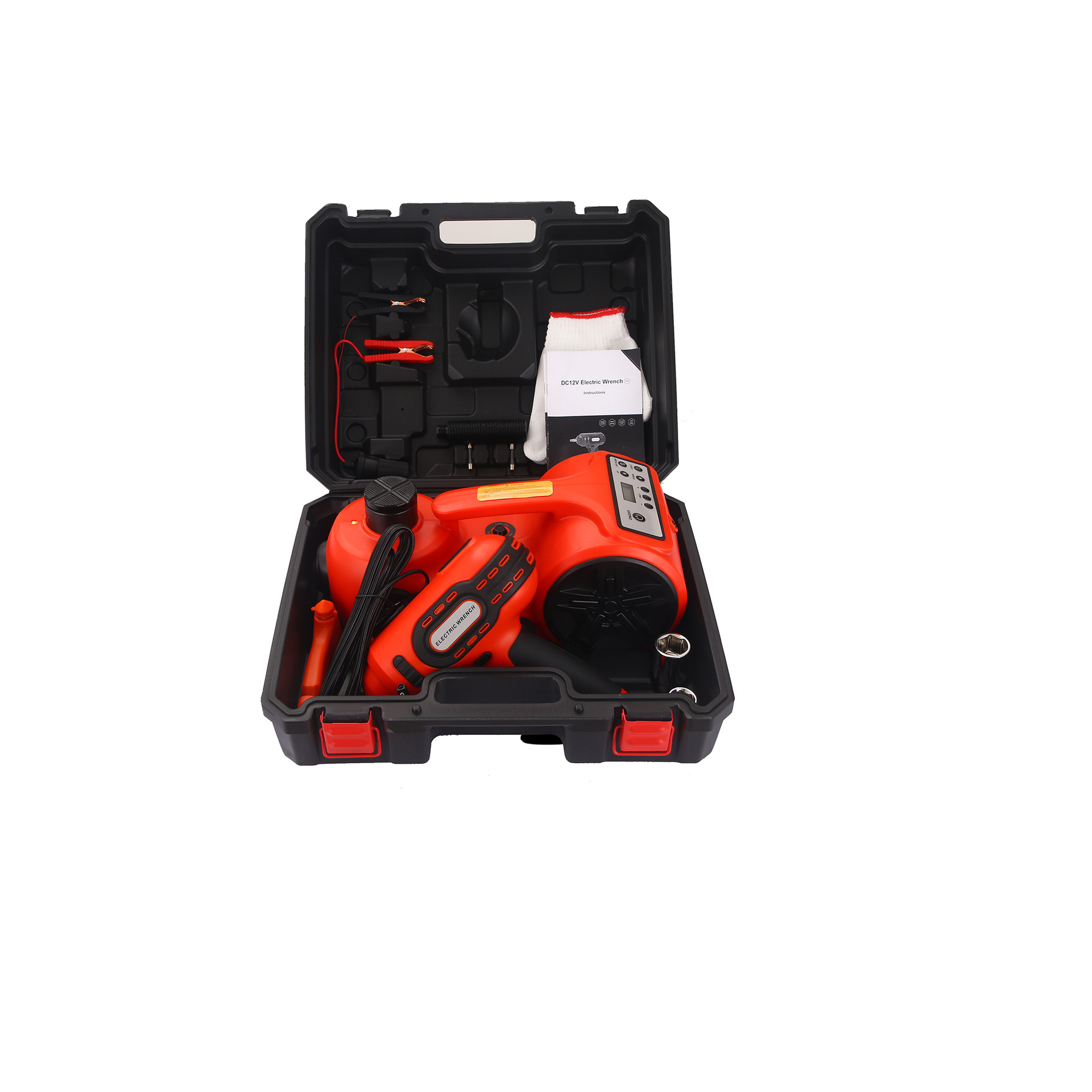 Portable Car-mounted Hydraulic Electric 0kg Outdoor Vehicle Emergency Tool Lithium-controlled Car Lifting Equipment Set