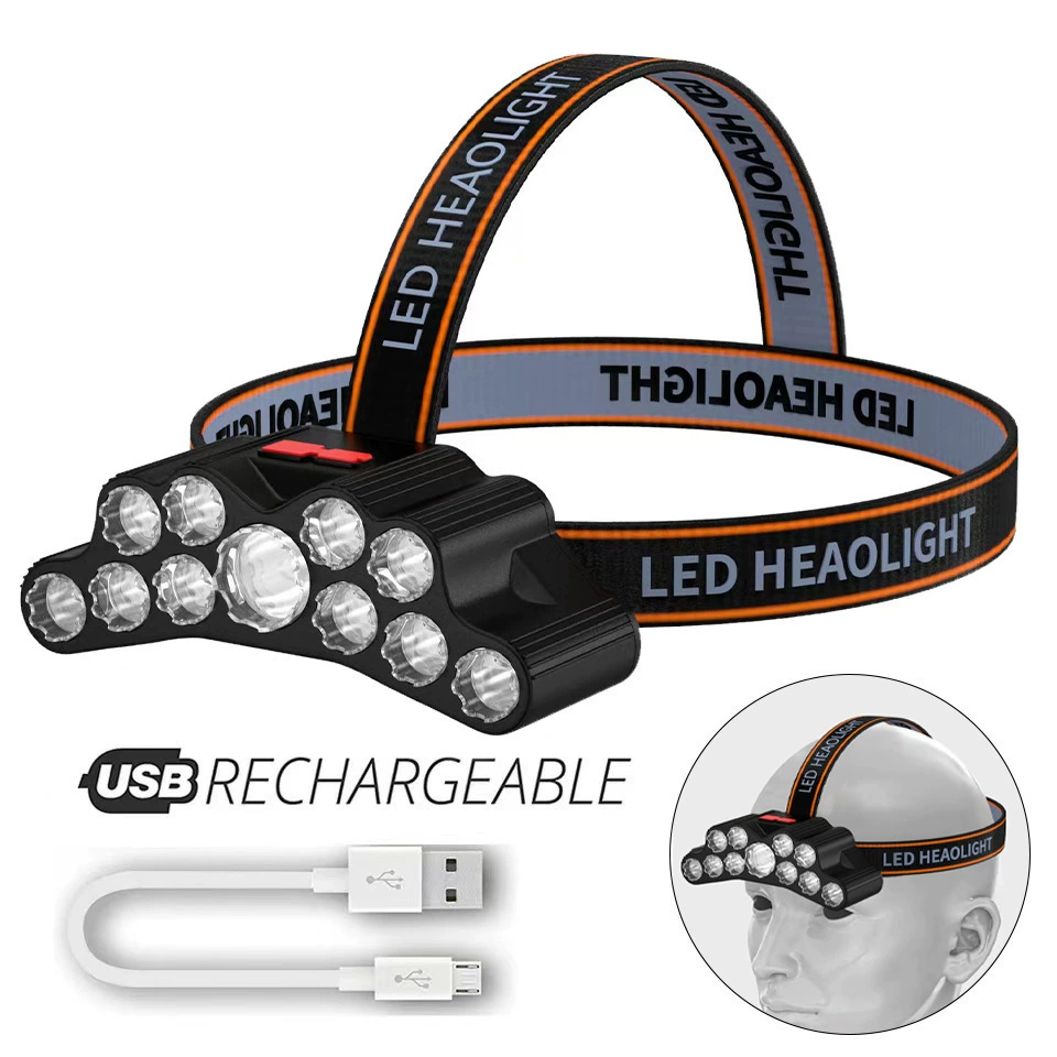LED туристический фонарь, универсальный фонарь-ручной