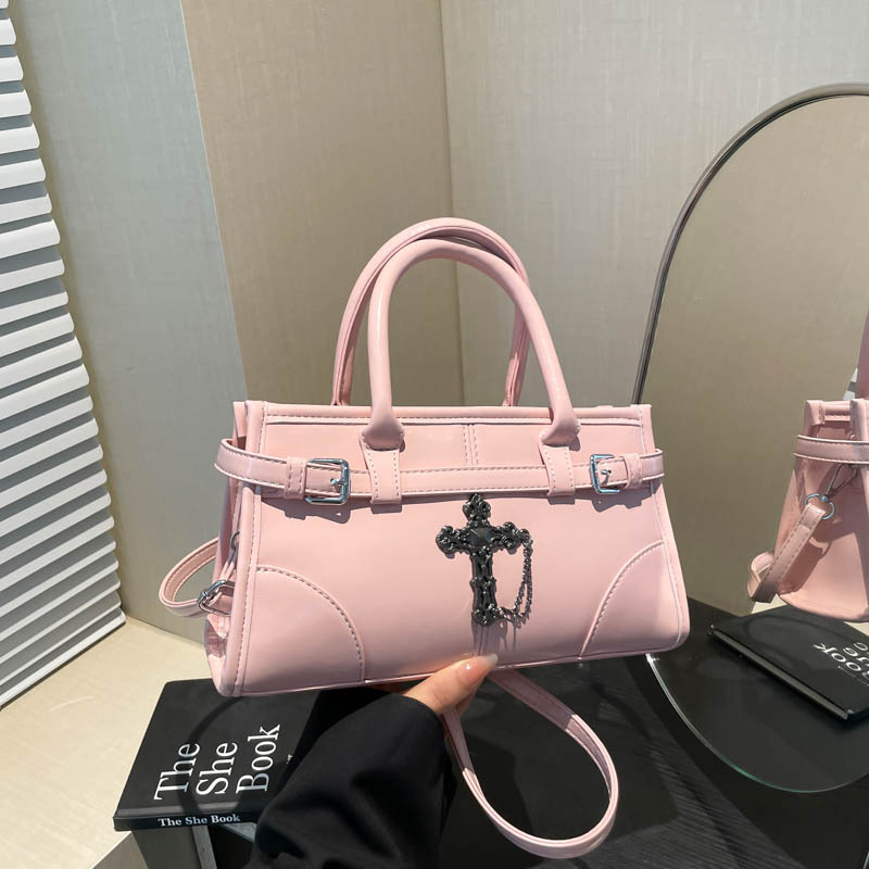 Sweet Cool Hot Girl Tote Bag 2025 nuevo bolso de mano de alta calidad bolso de hombro con personalidad cruz bolso de mensajero mujer