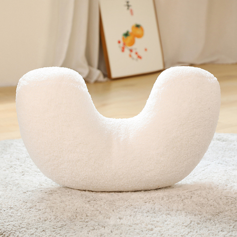 Ins almohada esférica blanca nórdica rosa almohada de torsión lunar donut anacaju geometría de forma diferente lote de respaldo
