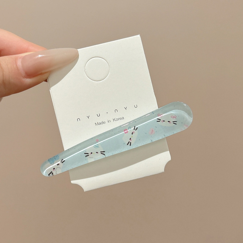 2025 nueva horquilla de dopamina de verano linda horquilla de flequillo de todo fósforo niña coreana pinza lateral accesorios para el cabello sombreros