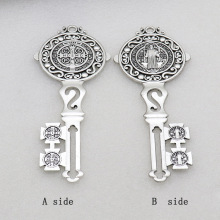 跨境货源钥匙形状家居办公墙壁挂件金属趣味创意新颖简约饰品配件