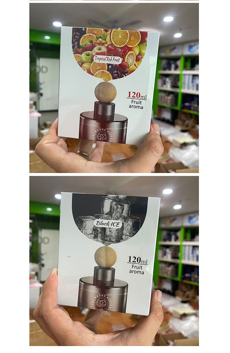 Car Aromatherapy Tropical Grape Red Fruity Car Perfume Ornaments Fresh Car Essential Oil Fragrance Long-Lasting Delivery