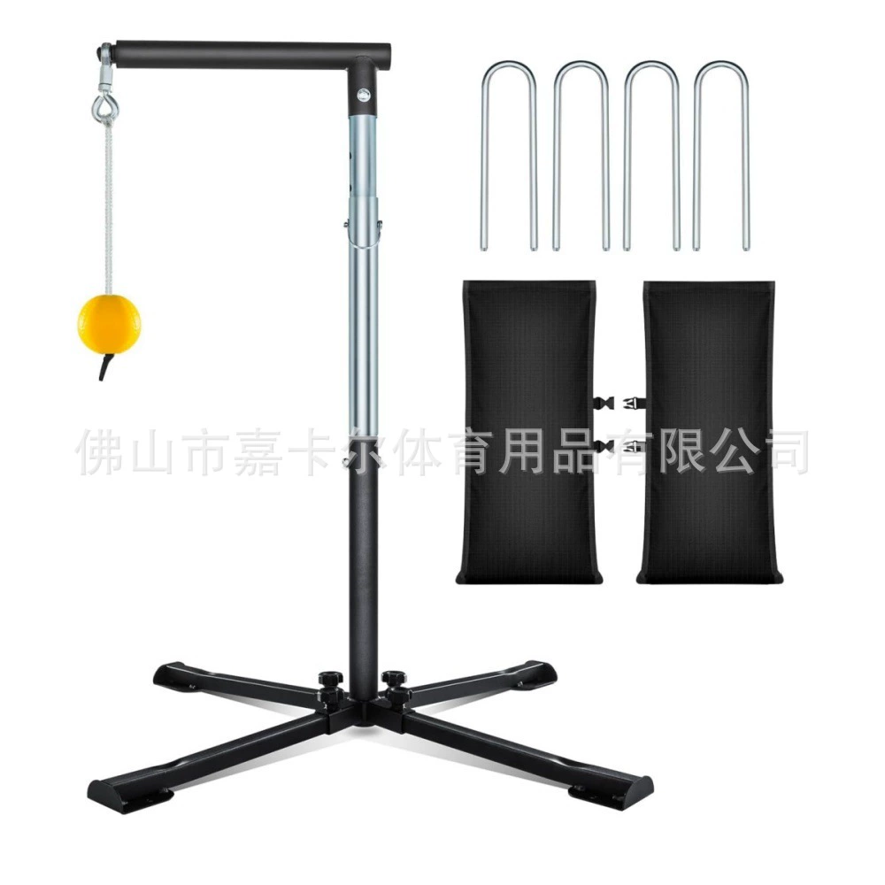 Тренировочная подставка для отработки ударов по бейсболу и софтболу с регулируемой высотой и автоматическим возвратом мяча