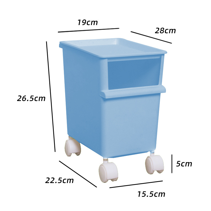 Caja de almacenamiento de doble capa para gatos, barril de bocadillos, caja de almacenamiento de dibujos animados, juguetes, lápices, pequeños nuevos pegatinas, carro de mascotas